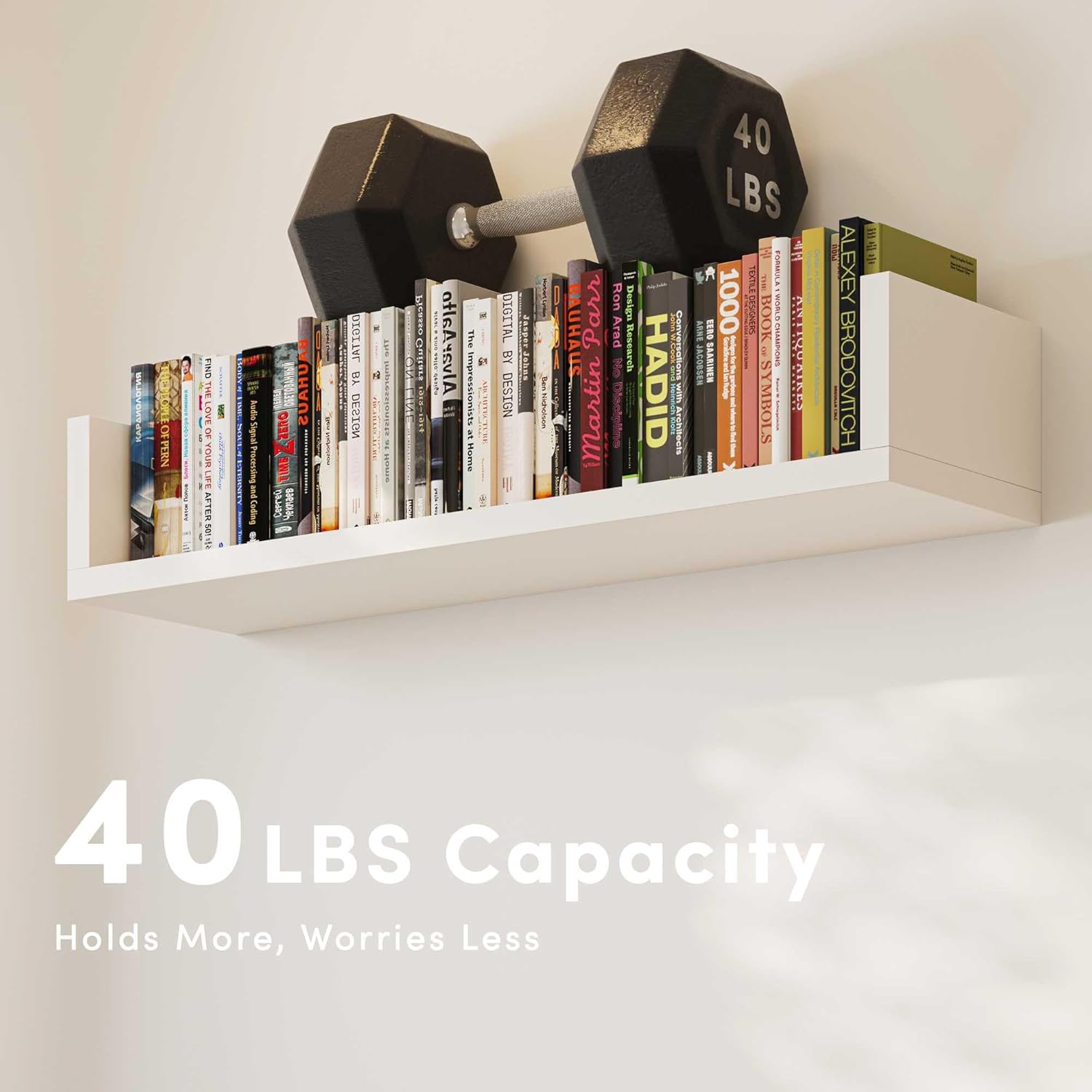 VMROF Floating Bookshelf, Set of 3 - Bookshelves luxury furniture for sale - Image 4