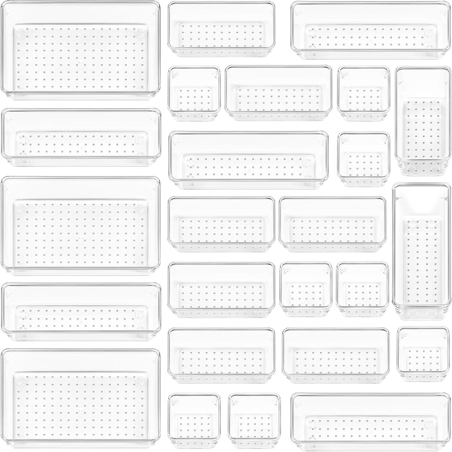 Vtopmart 25 PCS Drawer Organizers - Bath luxury furniture for sale - Image 3