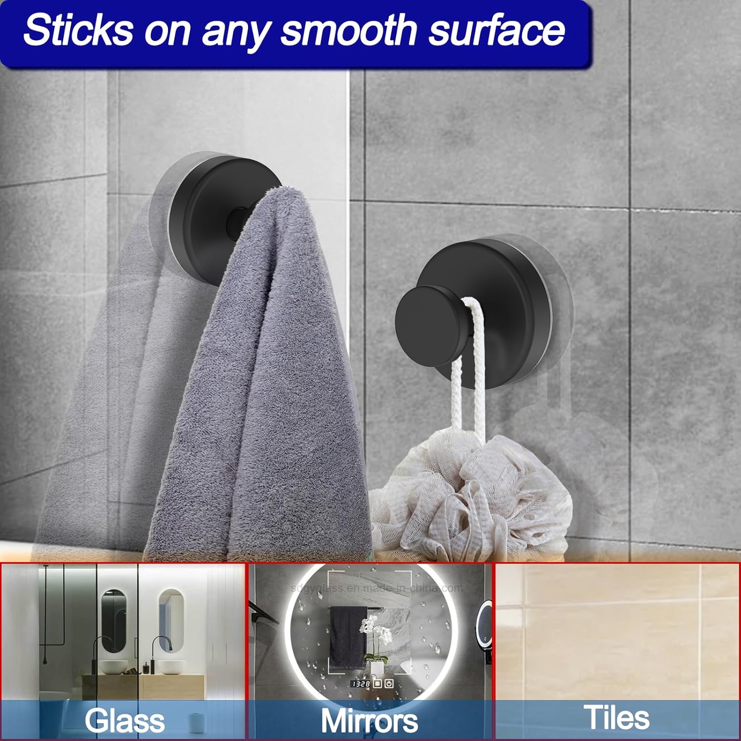 Bntuk Suction Cup Hooks for Shower - Bath luxury furniture for sale - Image 2