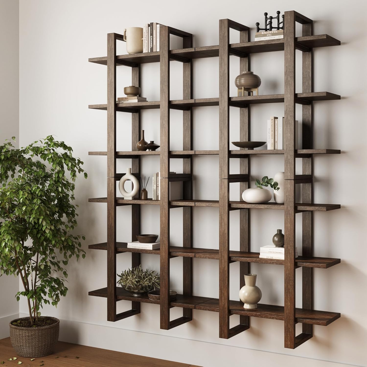 Nathan James Benji Floating Bookshelves, Set of 4 - Bookshelves luxury furniture for sale - Image 1