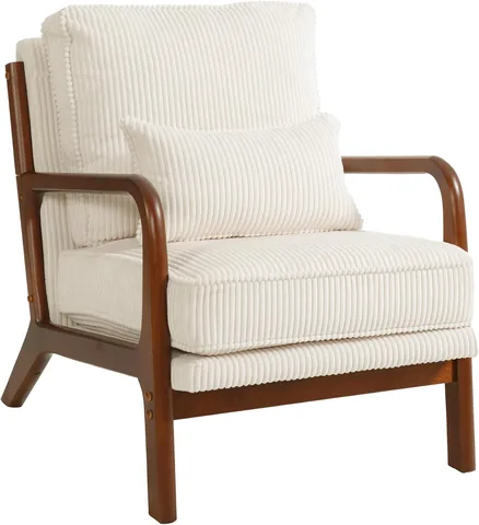 FLEXISPOT AC1 Mid-Century Modern Accent Chair
