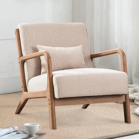 Inzoy Mid Century Modern Accent Chair