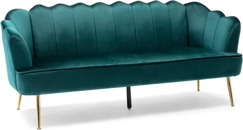 Christopher Knight Home Reitz Channel Stitch 3 Seater Shell Sofa