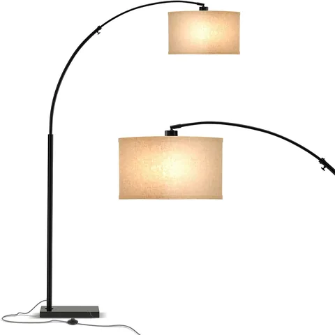 Brightech Logan Arc Floor Lamp