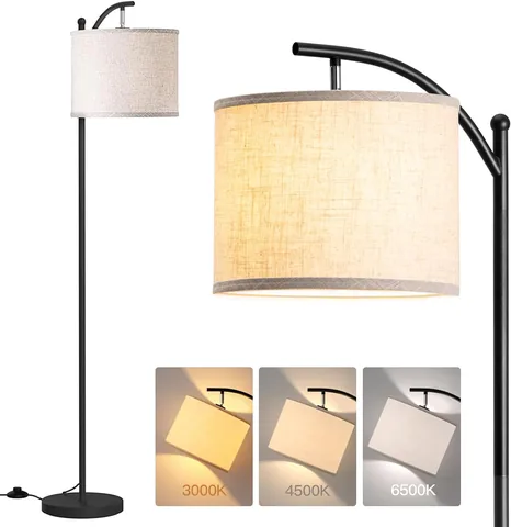 Addlon Modern Black Floor Lamp