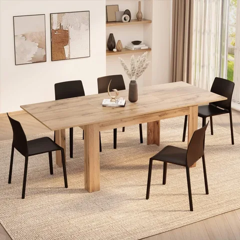 Mobili Fiver Extendable Dining Table