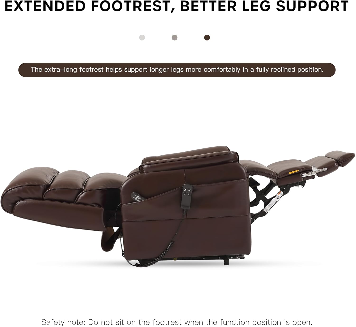DYNOX Heated Massage Chair Recliner - Chairs luxury furniture for sale - Image 4