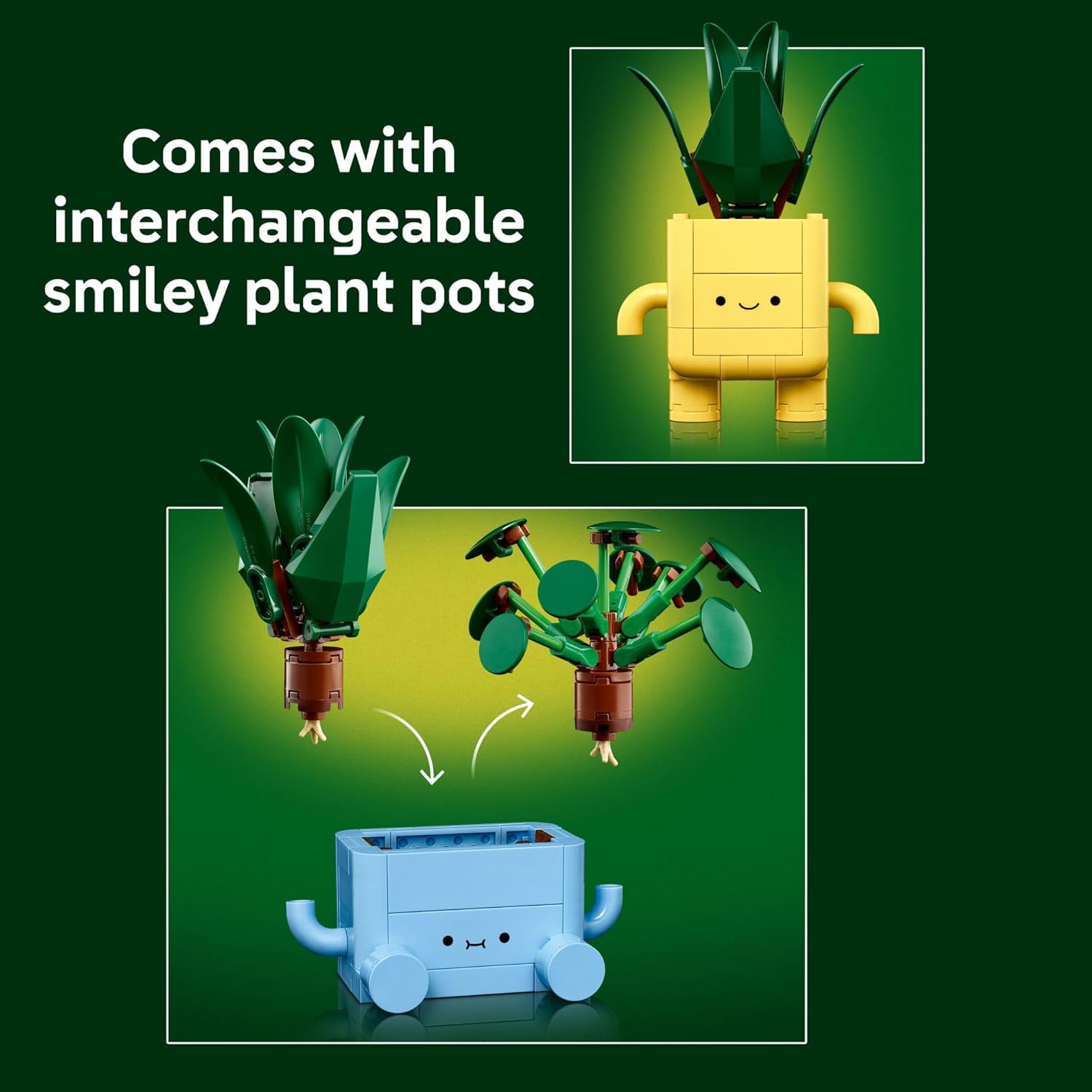 LEGO Botanicals Happy Plants - Home Decor luxury furniture for sale - Image 3