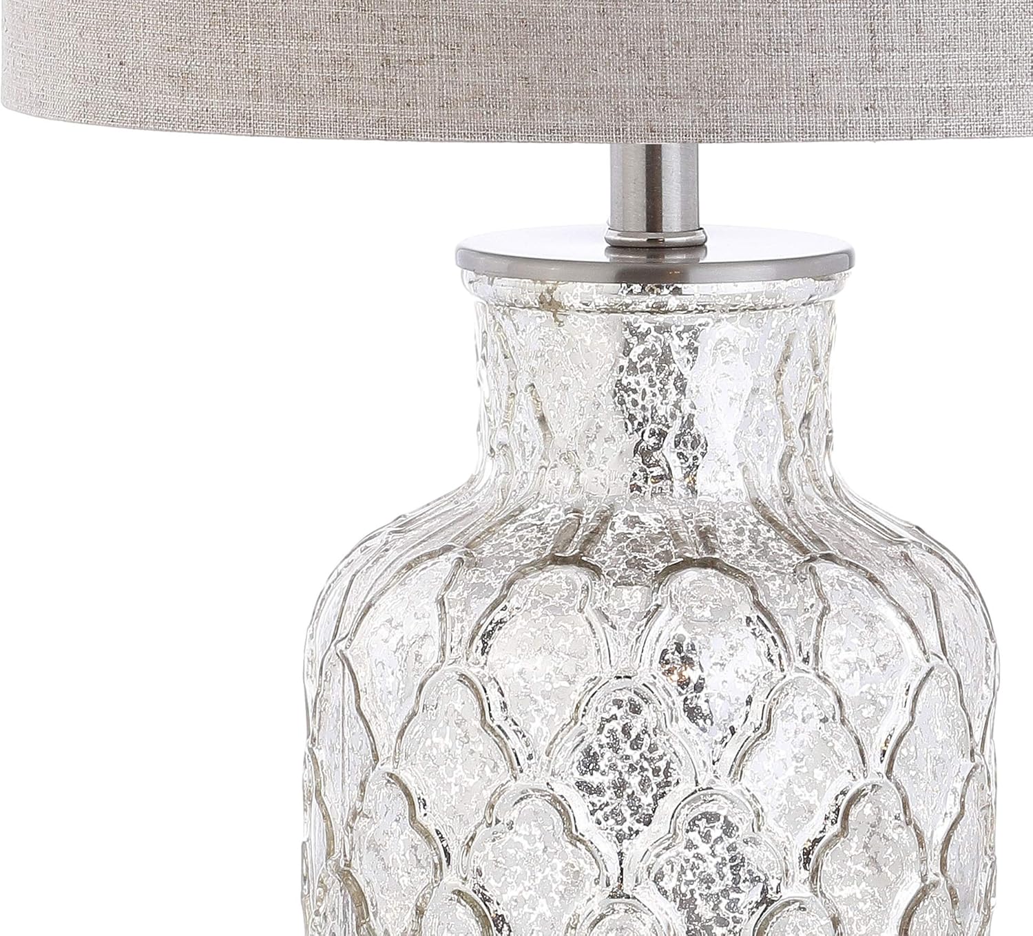 JONATHAN Y Alvord Glass Table Lamp Set of 2 - Lamps luxury furniture for sale - Image 3