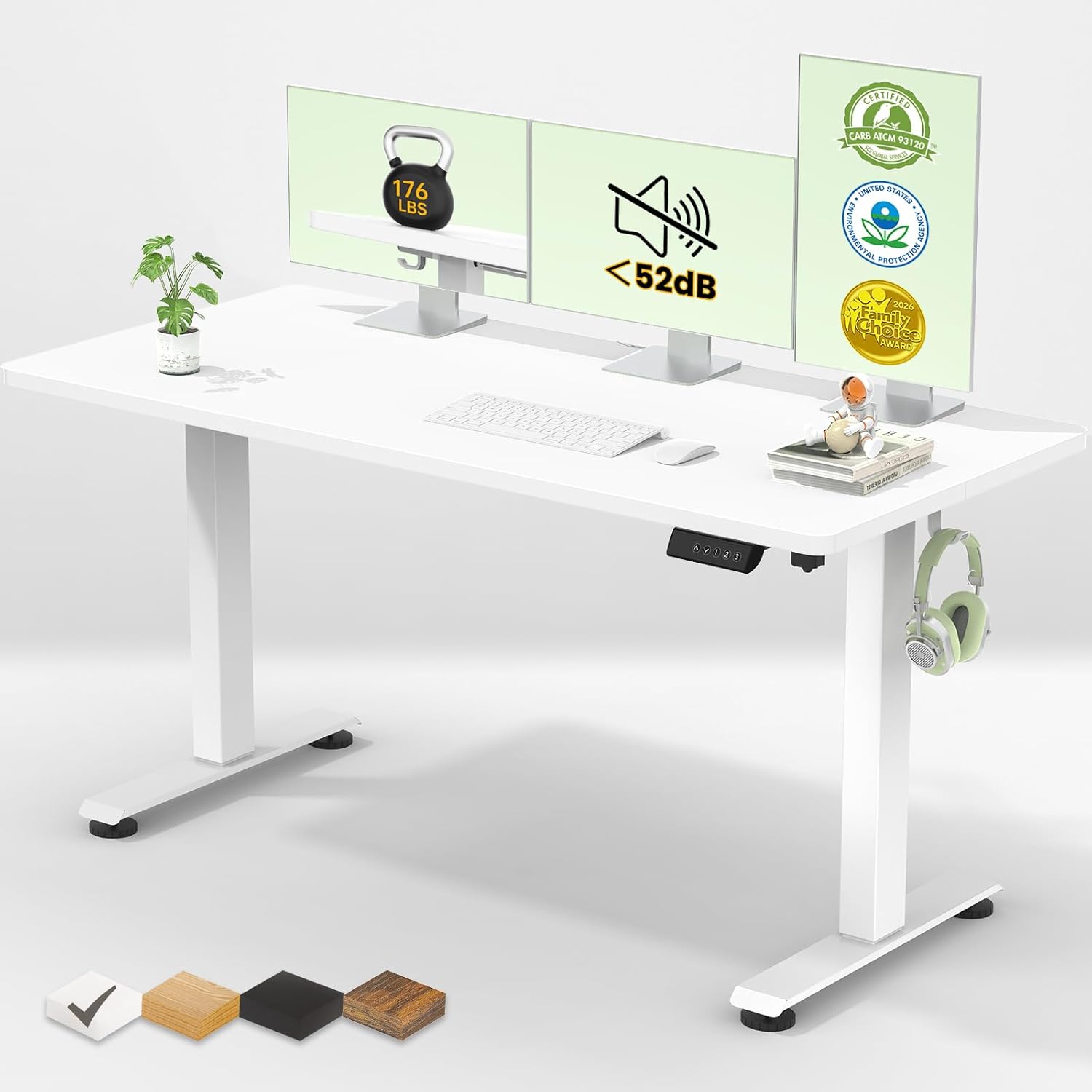 Veken 55-Inch Modern Electric Standing Desk - Office luxury furniture for sale