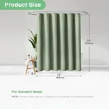 Dynamene Waffle Shower Curtain - Bath luxury furniture for sale - Thumbnail 3