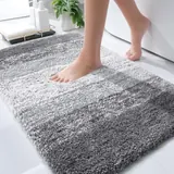 OLANLY Microfiber Bathroom Rug - Bath luxury furniture for sale - Thumbnail 1