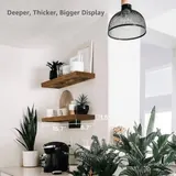 QEEIG Floating Wood Shelves - Bookshelves luxury furniture for sale - Thumbnail 2
