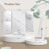 HUONUL Makeup Mirror Vanity - Bath luxury furniture for sale - Thumbnail 5