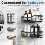 EUDELE Adhesive Shower Caddy - Bath luxury furniture for sale - Thumbnail 4