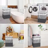 HomeHacks 2 Pack Laundry Baskets - Bath luxury furniture for sale - Thumbnail 2