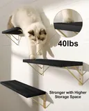 Bakya Floating Shelves, Set of 3 - Bookshelves luxury furniture for sale - Thumbnail 2