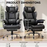 COMHOMA Reclining Office Chair - Office luxury furniture for sale - Thumbnail 4
