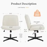 Sweetcrispy Criss Cross Desk Chair - Office luxury furniture for sale - Thumbnail 5