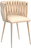 Nrizc Velvet Dining Chairs, Set of 2 - Chairs luxury furniture for sale - Thumbnail 2