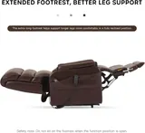 DYNOX Heated Massage Chair Recliner - Chairs luxury furniture for sale - Thumbnail 4