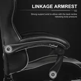 GTPlayer Gaming Office Chair with Footrest and Lumbar Support - Office luxury furniture for sale - Thumbnail 3