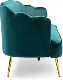 Christopher Knight Home Reitz Channel Stitch 3 Seater Shell Sofa - Chairs luxury furniture for sale - Thumbnail 2