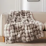 COOVA Faux Fur Throw Blanket - Home Decor luxury furniture for sale - Thumbnail 1