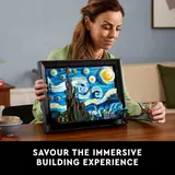 LEGO Starry Night Van Gogh Building Set - Home Decor luxury furniture for sale - Thumbnail 4