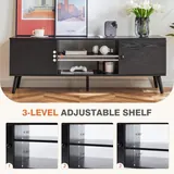 Sweetcrispy Mid Century Modern TV Stand - Entertainment Centers luxury furniture for sale - Thumbnail 3