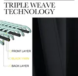 NICETOWN Thermal Insulated Blackout Curtains - Home Decor luxury furniture for sale - Thumbnail 3
