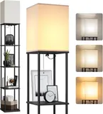 SUNMORY Floor Lamp with Shelves - Lamps luxury furniture for sale - Thumbnail 1