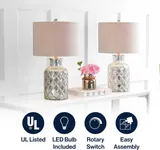 JONATHAN Y Alvord Glass Table Lamp Set of 2 - Lamps luxury furniture for sale - Thumbnail 2