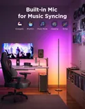 Govee RGBIC Color Changing Smart Floor Lamp - Lamps luxury furniture for sale - Thumbnail 5
