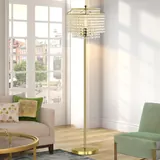 Luvkczc Gold Crystal Floor Lamp - Lamps luxury furniture for sale - Thumbnail 1