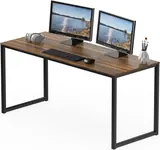 SHW 55-Inch Contemporary Computer Desk - Office luxury furniture for sale - Thumbnail 1