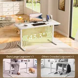 Veken 55-Inch Modern Electric Standing Desk - Office luxury furniture for sale - Thumbnail 3