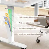 Veken 55-Inch Modern Electric Standing Desk - Office luxury furniture for sale - Thumbnail 4