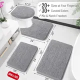 OLANLY Bathroom Rug - Bath luxury furniture for sale - Thumbnail 2