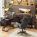 Homall L-Shaped Gaming Desk - Office luxury furniture for sale - Thumbnail 4
