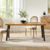 Christopher Knight Home Della Acacia Wood Dining Table - Tables luxury furniture for sale - Thumbnail 2