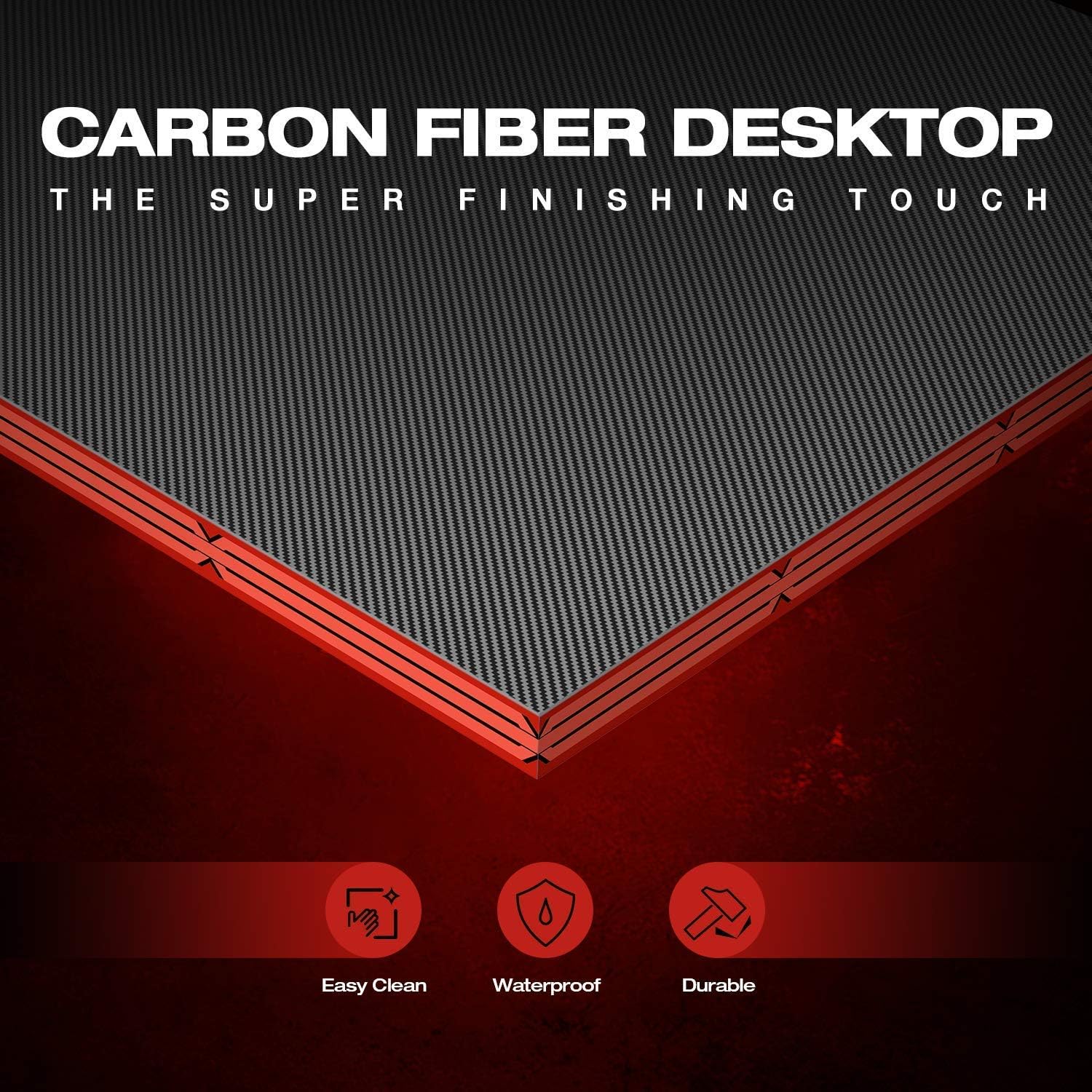 Homall L-Shaped Gaming Desk - Tables luxury furniture for sale - Image 5