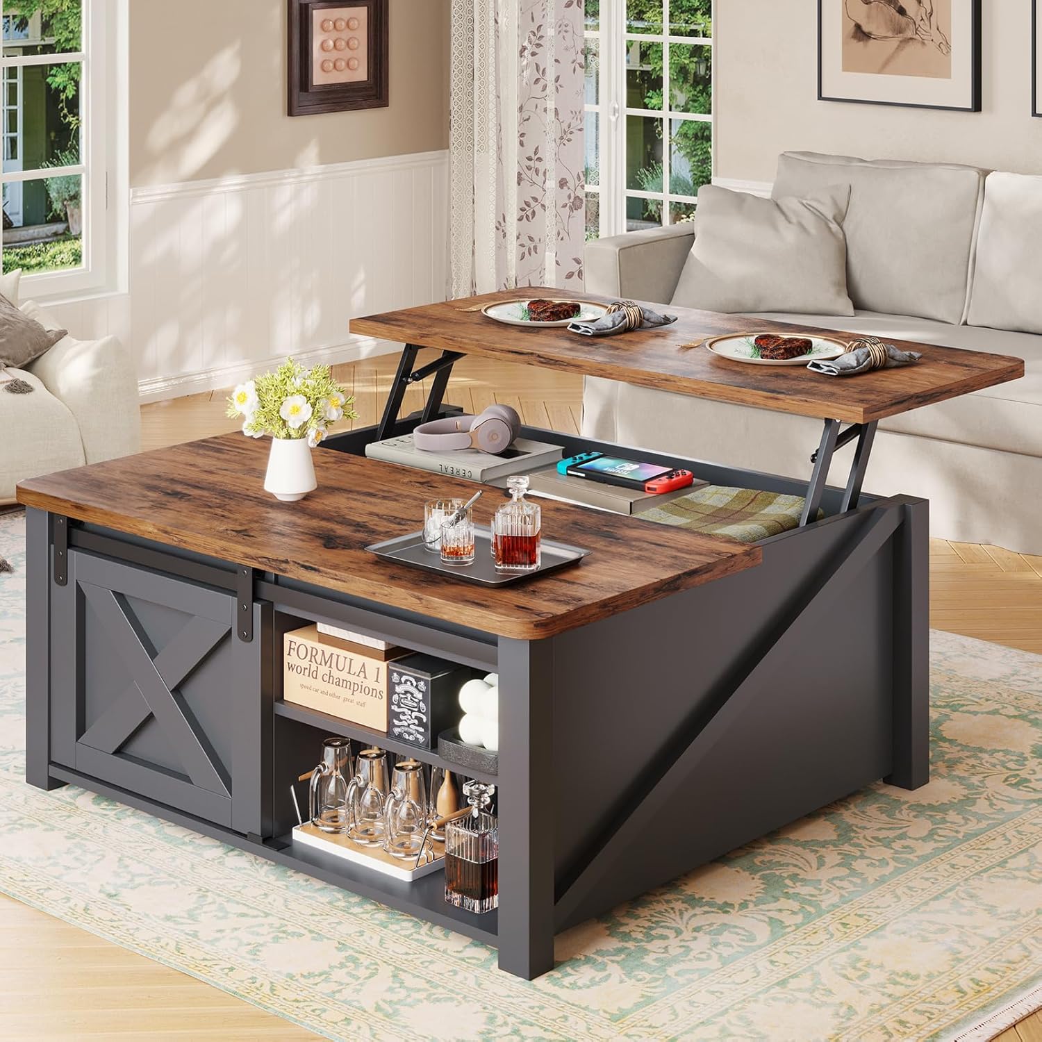 SEDETA Lift Top Coffee Table - Tables luxury furniture for sale
